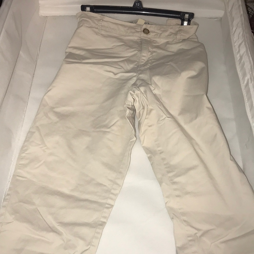 Creamed uniform pants